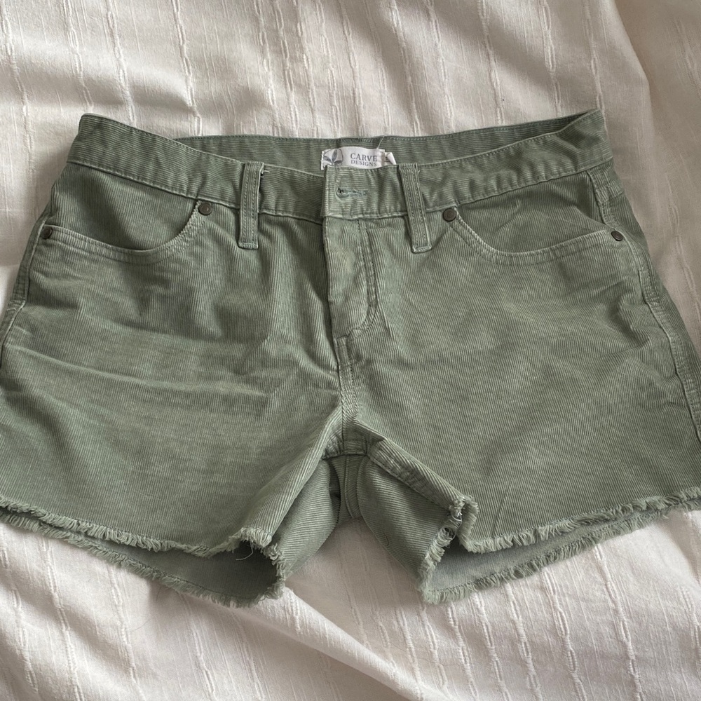 Carve designs corduroy shorts